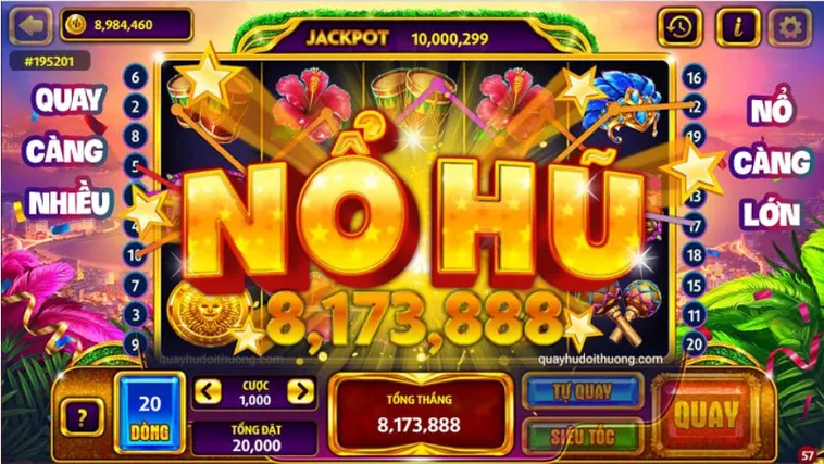 Nổ Hũ 99OK Cơ Hội Trúng Thưởng Jackpot Lên Đến 50 Triệu Đồng 1 Nổ Hũ 99OK Cơ Hội Trúng Thưởng Jackpot Lên Đến 50 Triệu Đồng